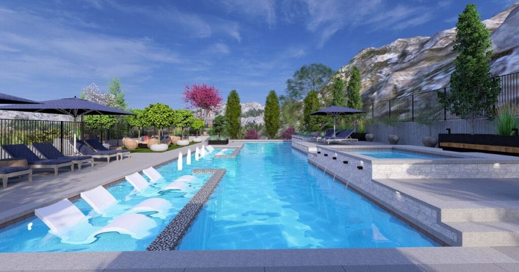 The Complete Process of Building a High-End Pool